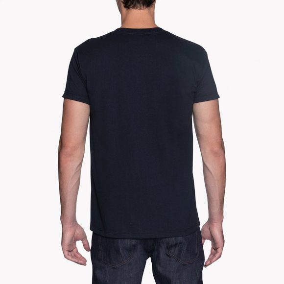 NWT Men's Naked & Famous 100% Black T-Shirt - Size Medium - Picture 3 of 7